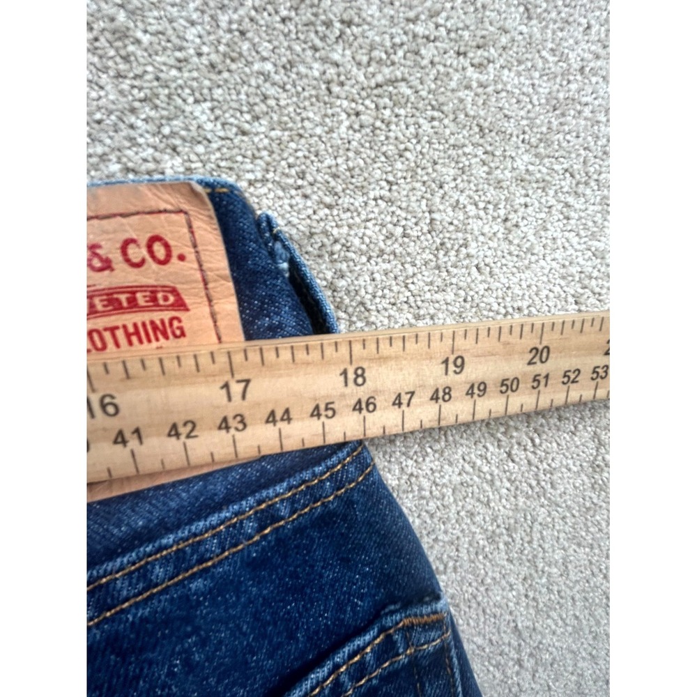Vintage Levi's 550 Jeans Mens 36x36 Blue Denim Cotton Relaxed Fit Straight Leg - Picture 8 of 9